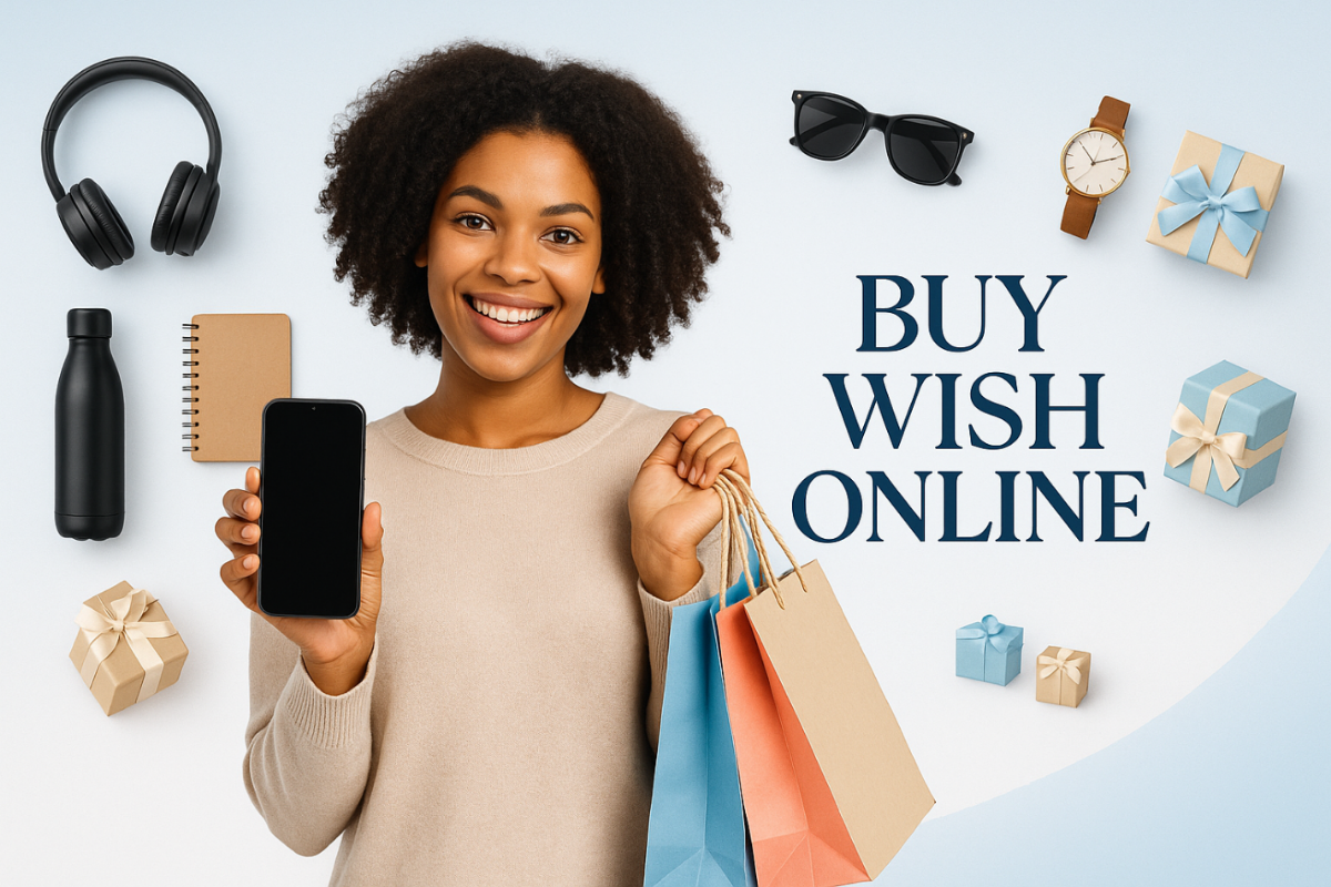 make like a person hold products or display the products