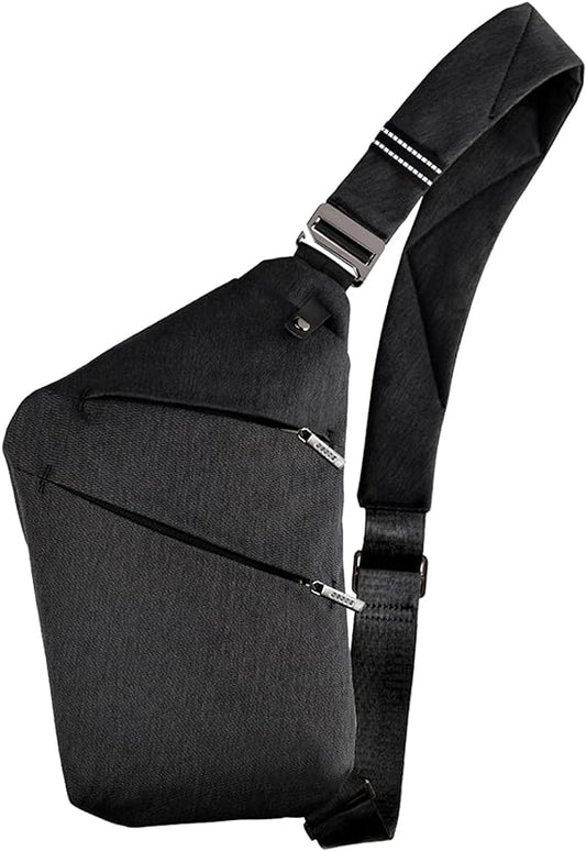 VADOO Sling Bag: Stylish Anti-Theft Crossbody Shoulder Bag for Men and Women
