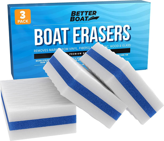 Ultimate Boat Scuff Erasers: Essential Boating Accessories for Cleaning and Maintenance | Perfect Gifts for Boat Enthusiasts, Pontoon Sail Boat Owners, and Anglers