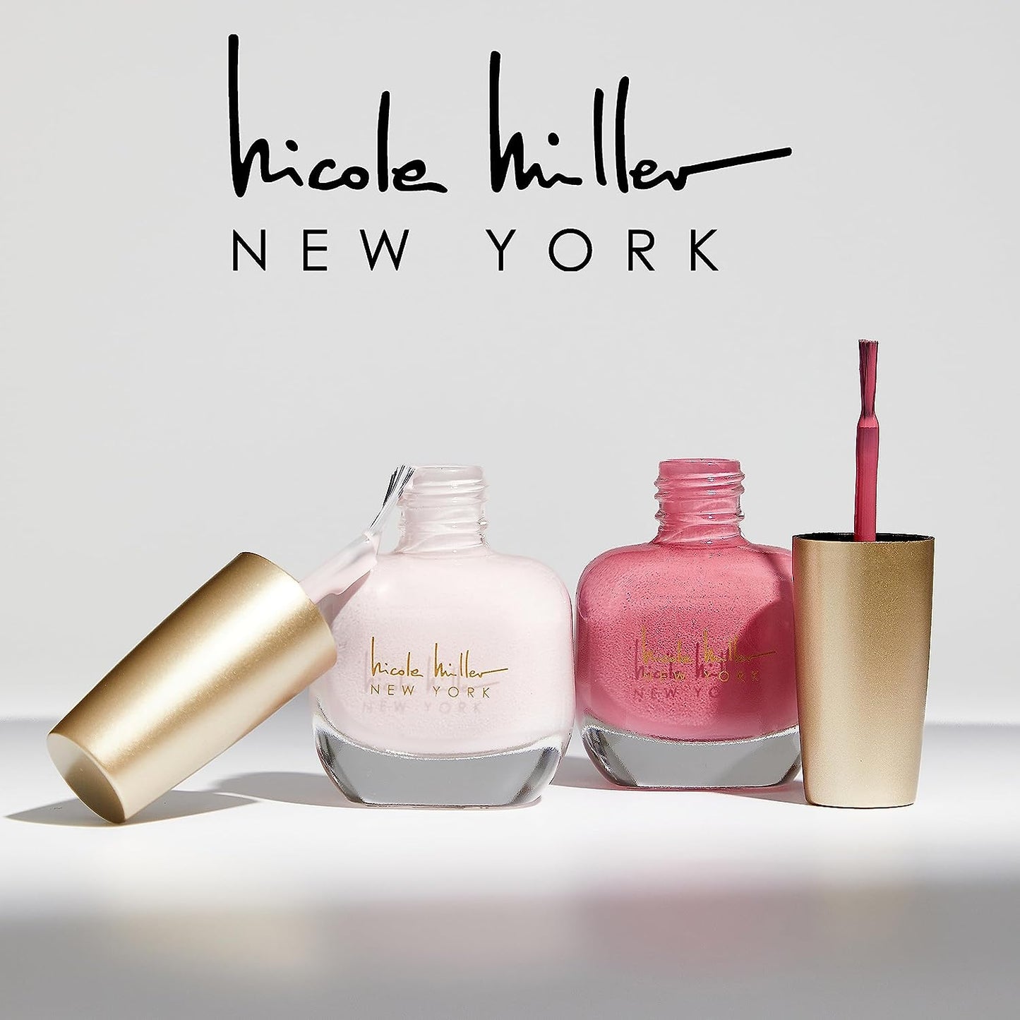 Nicole Miller Nail Polish Set: 5 Gorgeous Quick-Dry Colors for Women and Girls | 15 ML Each