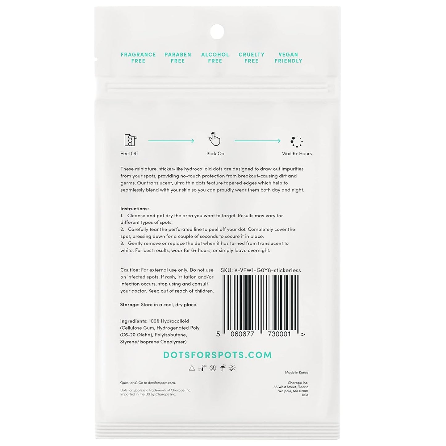 SpotlessSkin™ Hydrocolloid Pimple Patches - 24 Count Pack for Face and Body - Rapid-Action Zit Treatment with Invisible Adhesive - Potent, Quick-Acting Solution for Clear Skin - Ethical, Effective, and Plant-Powered Korean Skincare